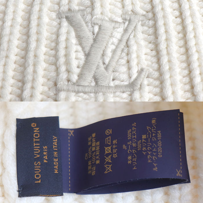 LOUIS VUITTON ルイ・ヴィトン ビーニー オンリー ニットキャップ クレーム M90799 MY3234 レディース【中古】