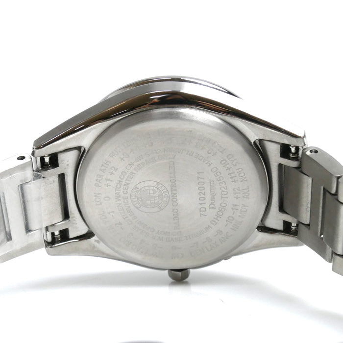 CITIZEN シチズン EXCEED エコドライブ 腕時計 ソーラー ES9370-62A 電波 レディース【中古】【極美品】