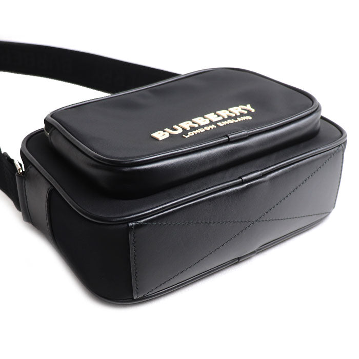 BURBERRY バーバリー PADDY PN9 ショルダーバッグ ブラック 8049094 メンズ【中古】【美品】