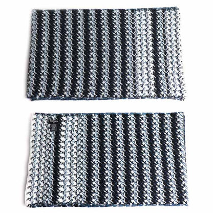 CHANEL シャネル マフラー ブルー カラーミックス レディース【中古】