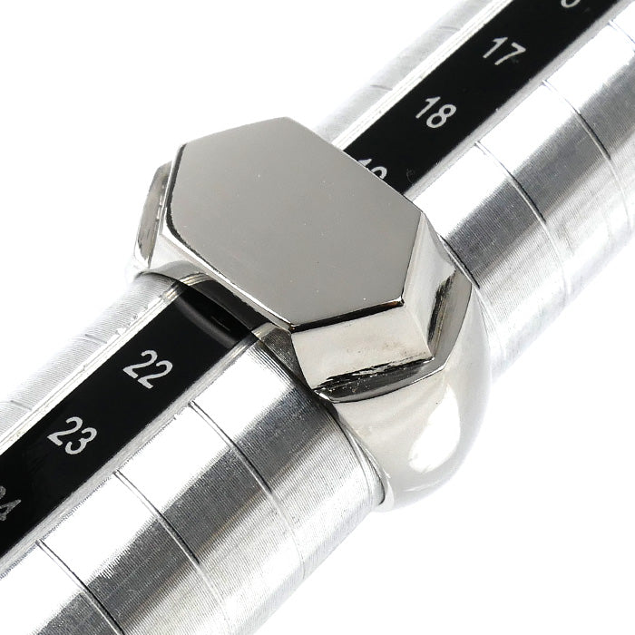 Pt900プラチナ リング・指輪 20号 28.1g メンズ【中古】