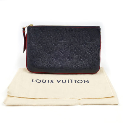 LOUIS VUITTON ルイ・ヴィトン ポシェット ドゥーブル ジップ ショルダーバッグ モノグラムアンプラント マリーヌルージュ/バイカラー M63916 GI4158 レディース【中古】