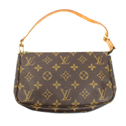 LOUIS VUITTON ルイ・ヴィトン ポシェット アクセソワール ポーチ モノグラム ブラウン M51980 VI0020 レディース【中古】