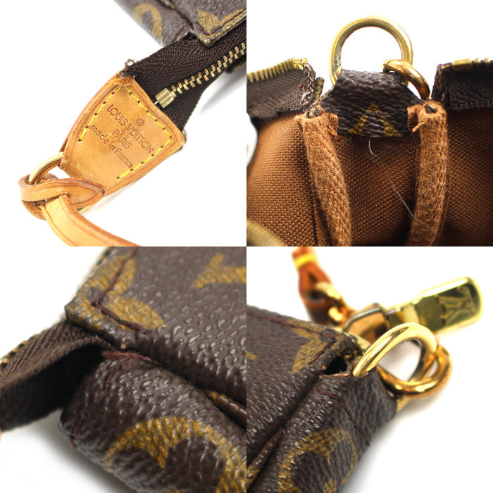 LOUIS VUITTON ルイ・ヴィトン ポシェット アクセソワール ポーチ モノグラム ブラウン M51980 VI0020 レディース【中古】