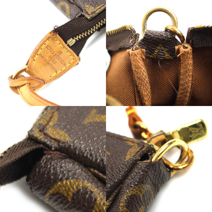 LOUIS VUITTON ルイ・ヴィトン ポシェット アクセソワール ポーチ モノグラム ブラウン M51980 VI0020 レディース【中古】