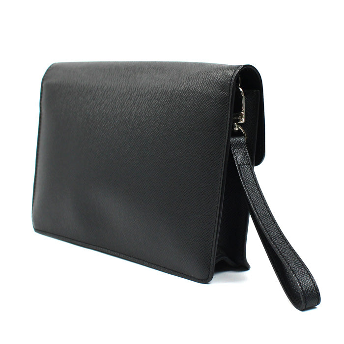 LOUIS VUITTON ルイ・ヴィトン ベライヤ セカンドバッグ タイガ ブラック M32592 CA3008 メンズ【中古】