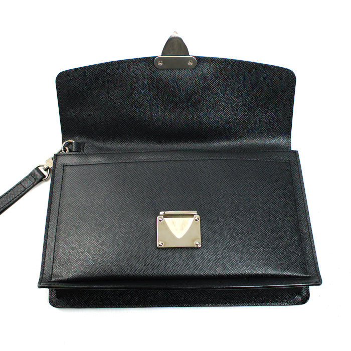 LOUIS VUITTON ルイ・ヴィトン ベライヤ セカンドバッグ タイガ ブラック M32592 CA3008 メンズ【中古】