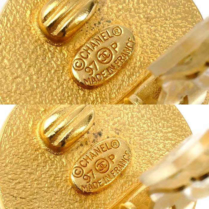 CHANEL シャネル GP ココマーク イヤリング A04210 レディース【中古】