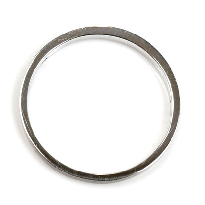 K10WG ホワイトゴールド リング・指輪 ダイヤモンド0.01ct 9号 0.9g レディース【中古】