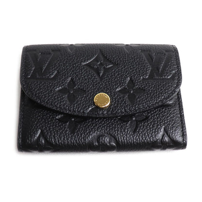 LOUIS VUITTON ルイ・ヴィトン ポルトモネ ロザリ コインケース アンプラント ブラック M81455 ICチップ レディース【中古】【極美品】