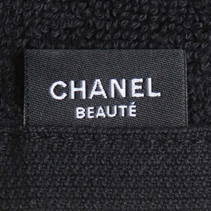 CHANEL シャネル ノベルティ ハンドタオルセット ブラック ホワイト レッド【未使用】【買取品】