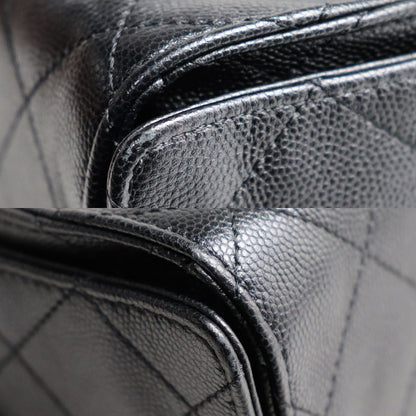 CHANEL シャネル CHANEL 25 スモール キャビアスキン ショルダーバッグ ブラック AS5293-B20304-94305 レディース【中古】【美品】