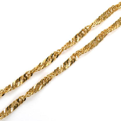 UNOAERRE ウノアエレ K18YG イエローゴールド ブレスレット スクリュー 2.3g 18.5cm レディース【中古】