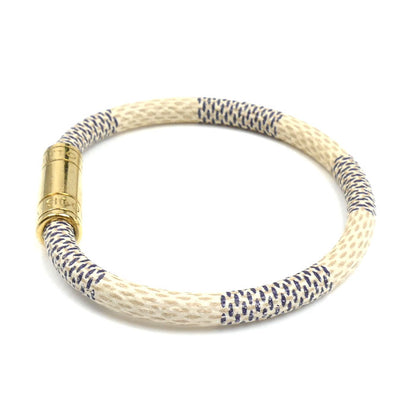 LOUIS VUITTON ルイ・ヴィトン ダミエアズールキャンバス ブラスレ キープイット ブレスレット M6607E BC0175 レディース【中古】