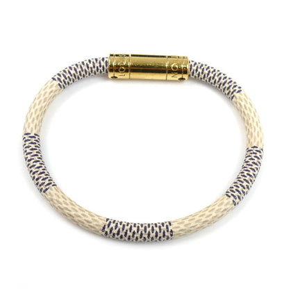 LOUIS VUITTON ルイ・ヴィトン ダミエアズールキャンバス ブラスレ キープイット ブレスレット M6607E BC0175 レディース【中古】