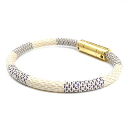 LOUIS VUITTON ルイ・ヴィトン ダミエアズールキャンバス ブラスレ キープイット ブレスレット M6607E BC0175 レディース【中古】