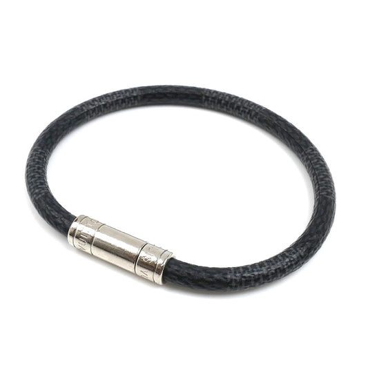 LOUIS VUITTON ルイ・ヴィトン ダミエグラフィットキャンバス ブラスレ キープイット ブレスレット M6140E BC0155 ユニセックス【中古】