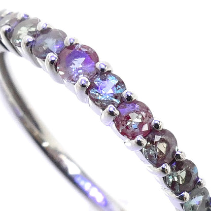 GSTV Pt950プラチナ リング・指輪 アレキサンドライト0.50ct 13号 2.1g レディース【中古】