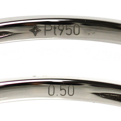 GSTV Pt950プラチナ リング・指輪 アレキサンドライト0.50ct 13号 2.1g レディース【中古】