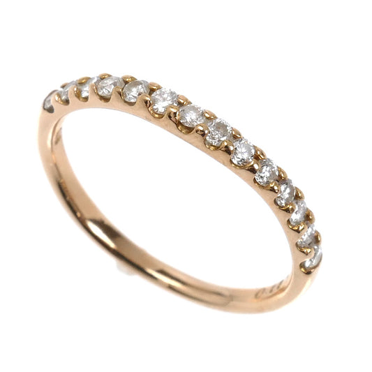 K18PG ピンクゴールド リング・指輪 ダイヤモンド0.23ct 9号 1.5g レディース【中古】