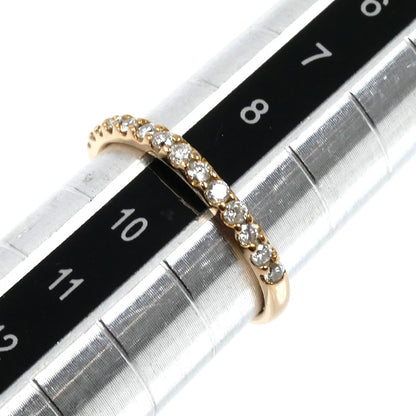 K18PG ピンクゴールド リング・指輪 ダイヤモンド0.23ct 9号 1.5g レディース【中古】