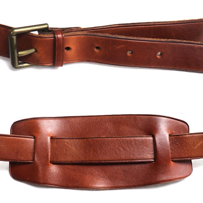 RALPH LAUREN ラルフローレン インディゴ染め 2Wayショルダーバッグ ブルー/ブラウン ユニセックス【中古】
