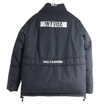 WTAPS × HELLY HANSEN ダウンジャケット ブラック 162GDHHD-JKM01 M メンズ【中古】【美品】