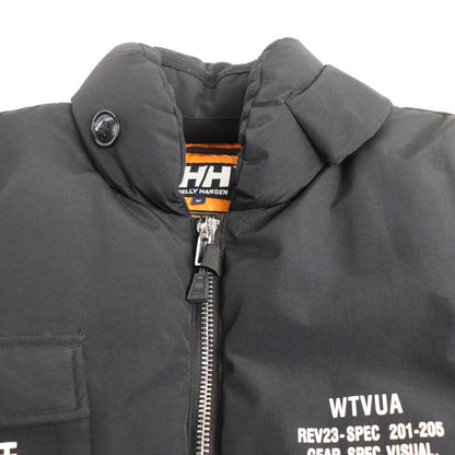 WTAPS × HELLY HANSEN ダウンジャケット ブラック 162GDHHD-JKM01 M メンズ【中古】【美品】