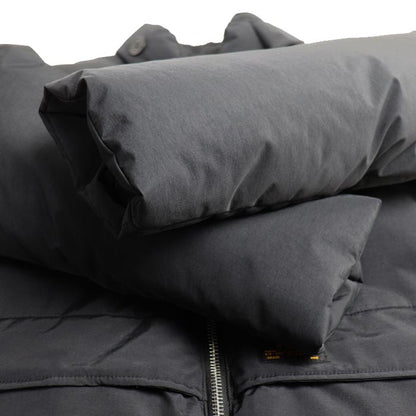 WTAPS × HELLY HANSEN ダウンジャケット ブラック 162GDHHD-JKM01 M メンズ【中古】【美品】