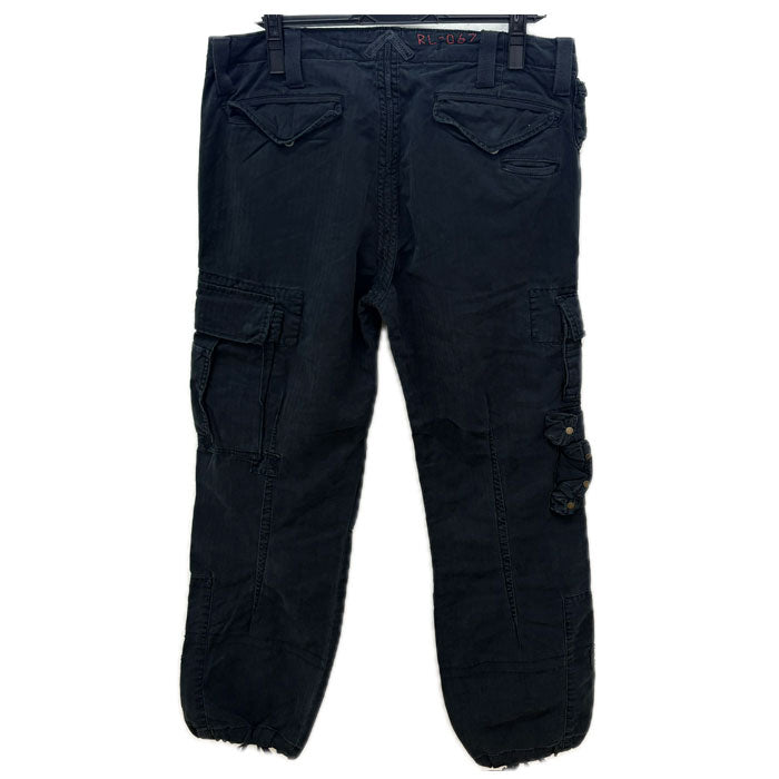 POLO RALPH LAUREN ポロ・ラルフローレン カーゴパンツ ブラック RL-067 
W33/L32 メンズ【中古】