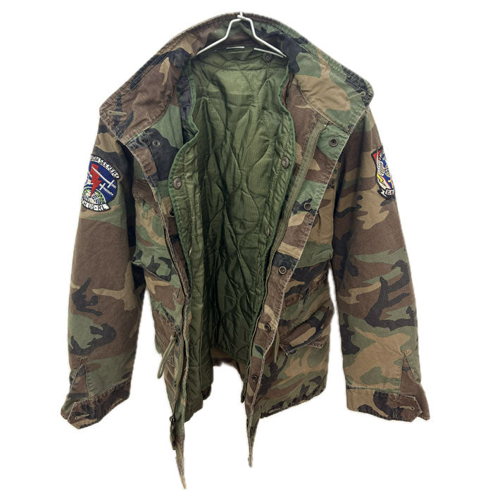 POLO RALPH LAUREN ポロ・ラルフローレン ダブルフェイス インナー ジャケット ミリタリージャケット カーキ 迷彩 710876604001 M メンズ【中古】