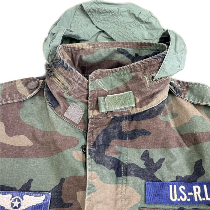 POLO RALPH LAUREN ポロ・ラルフローレン ダブルフェイス インナー ジャケット ミリタリージャケット カーキ 迷彩 710876604001 M メンズ【中古】