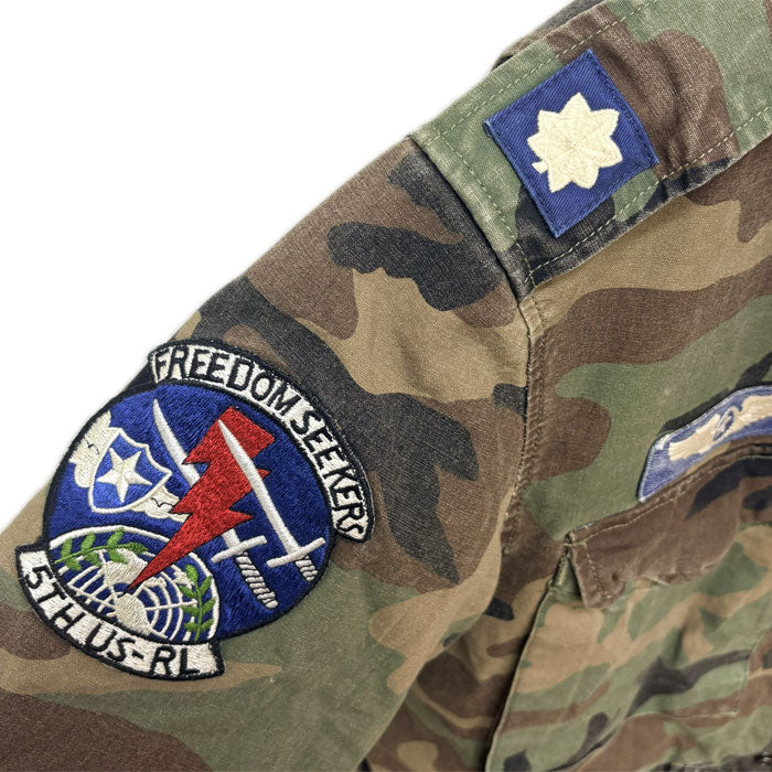 POLO RALPH LAUREN ポロ・ラルフローレン ダブルフェイス インナー ジャケット ミリタリージャケット カーキ 迷彩 710876604001 M メンズ【中古】