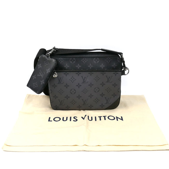 LOUIS VUITTON ルイ・ヴィトン トリオメッセンジャー ショルダーバッグ エクリプス M69443 TJ0271 メンズ【中古】