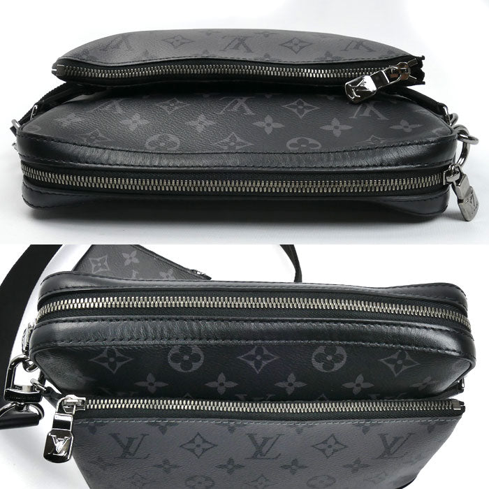 LOUIS VUITTON ルイ・ヴィトン トリオメッセンジャー ショルダーバッグ エクリプス M69443 TJ0271 メンズ【中古】