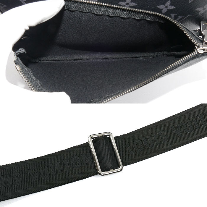 LOUIS VUITTON ルイ・ヴィトン トリオメッセンジャー ショルダーバッグ エクリプス M69443 TJ0271 メンズ【中古】