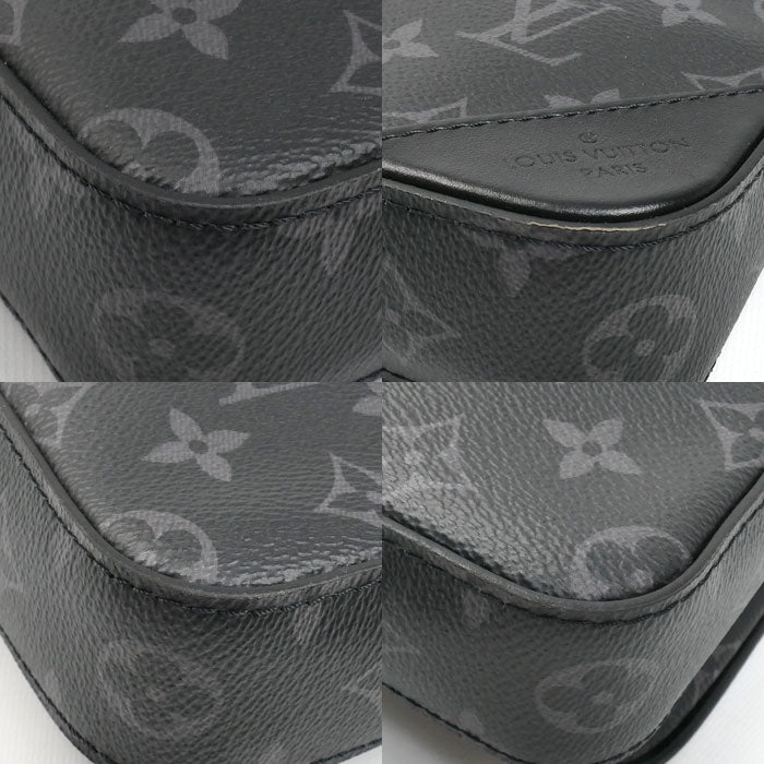 LOUIS VUITTON ルイ・ヴィトン トリオメッセンジャー ショルダーバッグ エクリプス M69443 TJ0271 メンズ【中古】