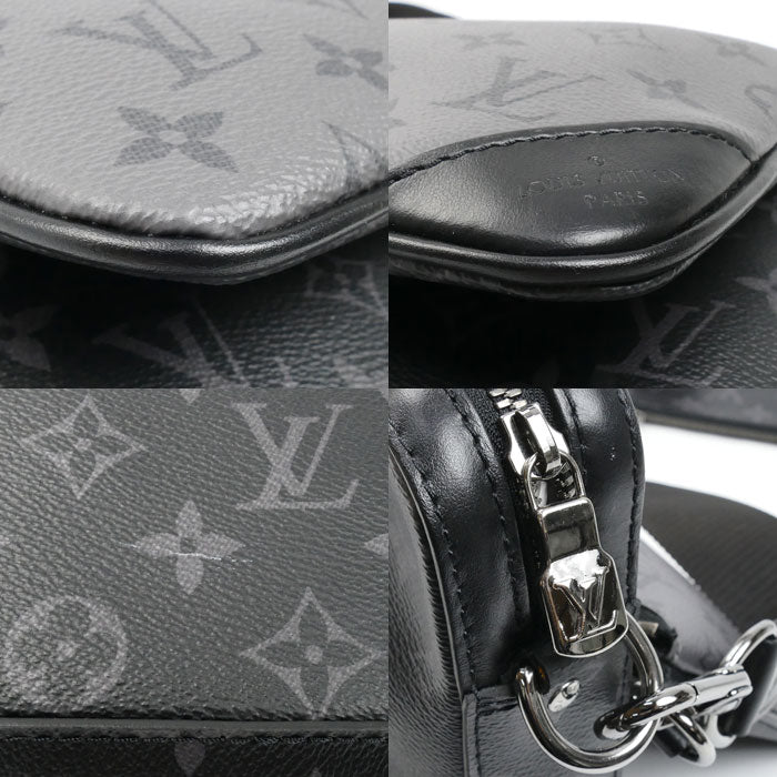 LOUIS VUITTON ルイ・ヴィトン トリオメッセンジャー ショルダーバッグ エクリプス M69443 TJ0271 メンズ【中古】