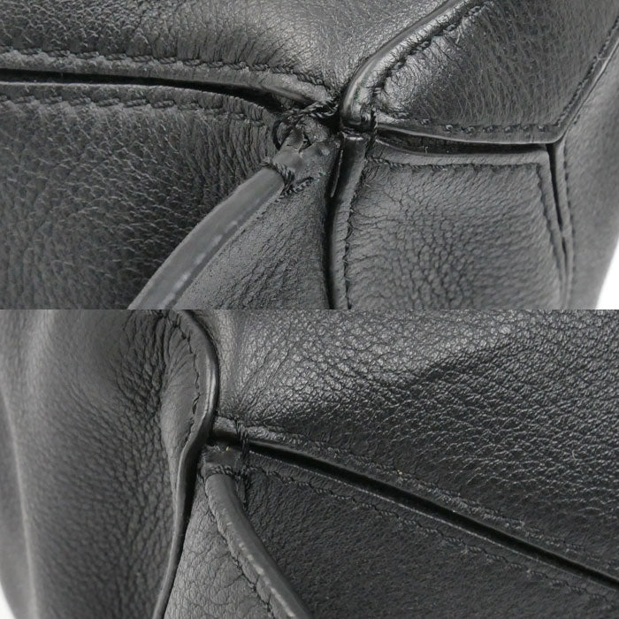 LOEWE ロエベ パズル バムバッグ スモール ボディバッグ ブラック B510P35X09 メンズ【中古】