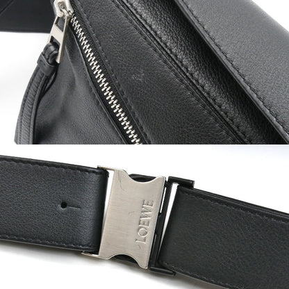 LOEWE ロエベ パズル バムバッグ スモール ボディバッグ ブラック B510P35X09 メンズ【中古】