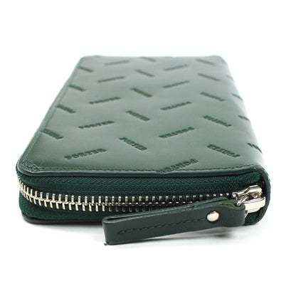 PORTER ポーター エンチェイス ロングウォレット 長財布 グリーン 007-02283 メンズ【中古】