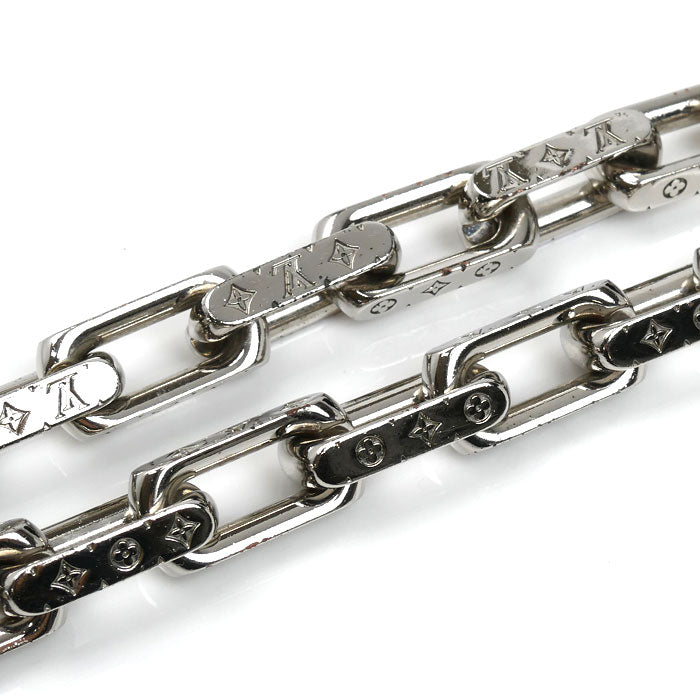 LOUIS VUITTON ルイ・ヴィトン GP コリエ チェーン ネックレス M64196 US1129 52cm メンズ【中古】