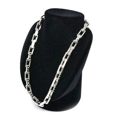 LOUIS VUITTON ルイ・ヴィトン GP コリエ チェーン ネックレス M64196 US1129 52cm メンズ【中古】