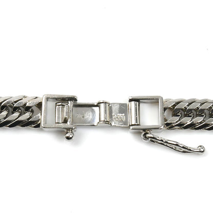 Pt850プラチナ ネックレス 喜平12面トリプルカット 49.7g 52cm メンズ【中古】