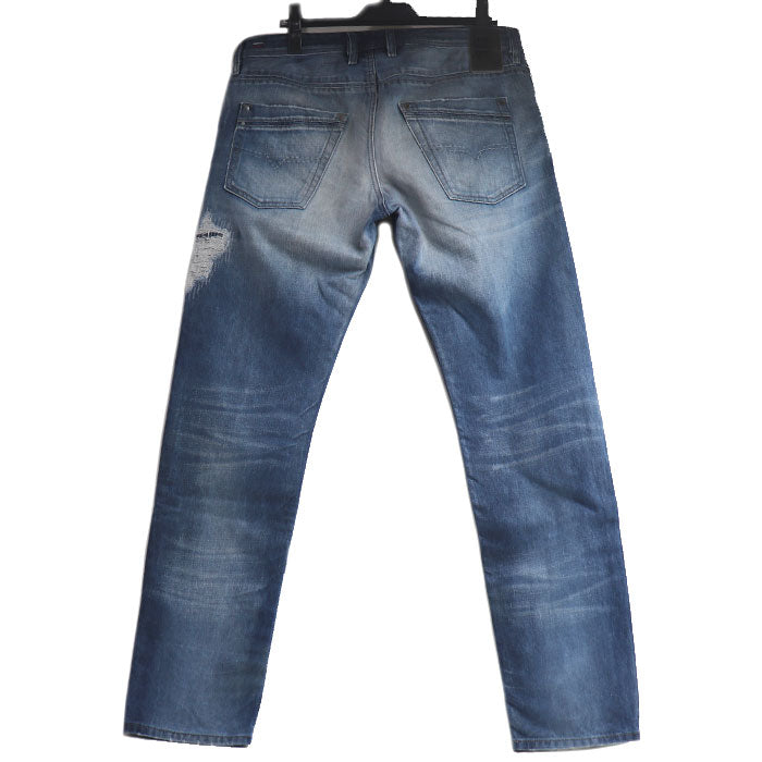 DIESEL ディーゼル KRAYVER デニムパンツ ブルー メンズ【中古】