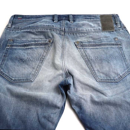 DIESEL ディーゼル KRAYVER デニムパンツ ブルー メンズ【中古】