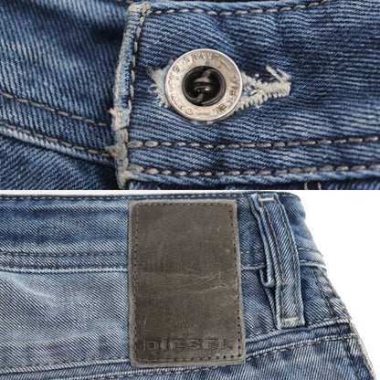 DIESEL ディーゼル KRAYVER デニムパンツ ブルー メンズ【中古】