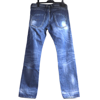 DIESEL ディーゼル BELTHER デニムパンツ ブルー メンズ【中古】