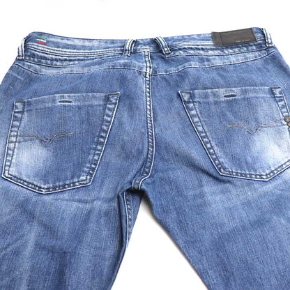 DIESEL ディーゼル BELTHER デニムパンツ ブルー メンズ【中古】