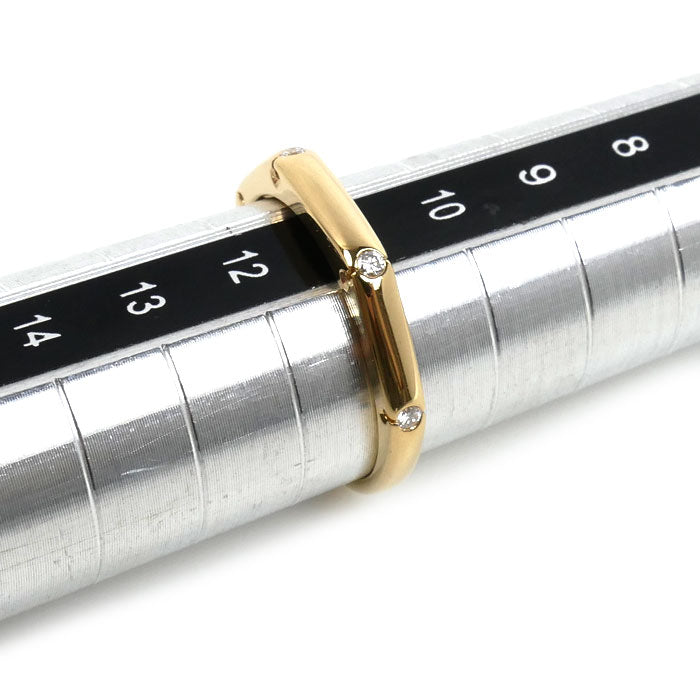 Vendome Aoyama ヴァンドーム青山 K18YG イエローゴールド リング・指輪 ダイヤモンド 11号 3.0g レディース【中古】【美品】